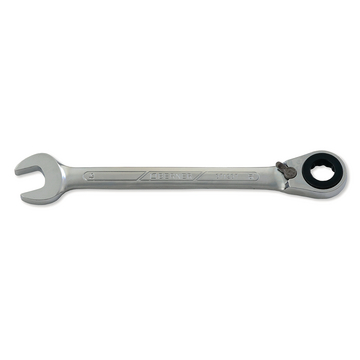 Kľúč vidlica/račňové očko, 5° vyhnutý, cap stop, 6 mm