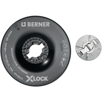 Stützteller für Fiberscheiben X-Lock, Ø 125 mm