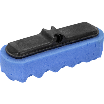 Cepillo de esponja de lavado azul, 275 mm