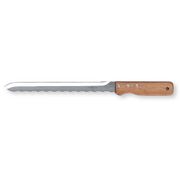 Couteau pour isolants avec poignée en bois