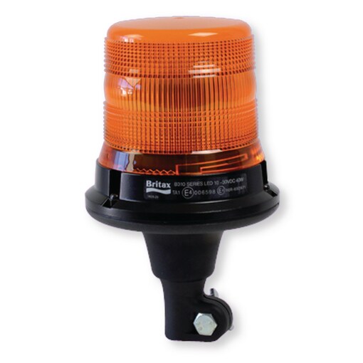 Girofar LED cu bliț dublu 10-30 V cu bază flexibilă Girofar LED cu bliț dublu 10-30 V cu bază flexibilă