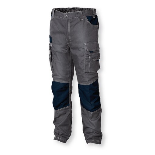 Calça de trabalho azul e cinza Premium XXL Calça de trabalho azul e cinza Premium XXL
