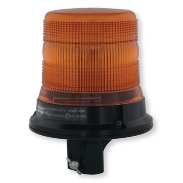 Girofar LED cu bliț dublu 10-30 V cu bază rigidă