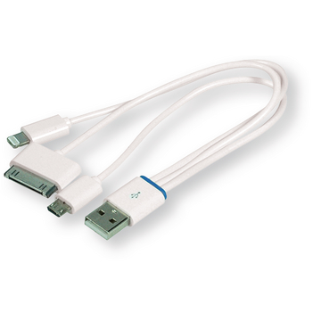 Cablu încărcare USB 3 în 1 Mini Booster 600 A