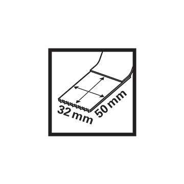 Starlock METALline invalzaagblad bimetaal 32x50 mm  METALline