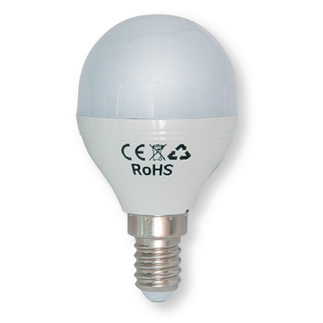 LED Kogellamp 5W E14 Koud Wit
