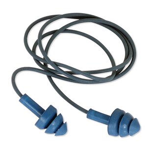 Pronomic E25 Tappi Auricolari Protezione Udito 25dB - Set 2x2 Pezzi (4 Tappi) In Silicone Morbido, Taglia Media