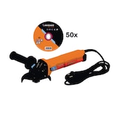 Winkelschleifer BAG & 200 Trennscheiben Inox 125 mm