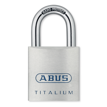 Vorhängeschloss ABUS 80 Titalium™ 40 mm, verschiedenschließend