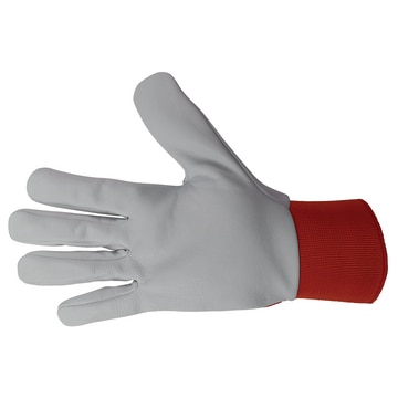 Montage Lederhandschuhe En 4 En 3 Ziegennappaleder Blau Weiss Berner