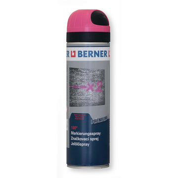 Spray de marquage PREMIUMline, pink, 180°, 500 ml
