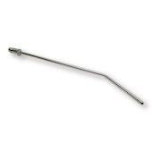 Embout soufflette coudé long 292 mm filetage mâle M12x1,25 mm