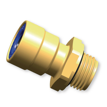 Racor conector roscado para tubo ABC, tubo 10x 1 mm, M12 x 1,5 mm