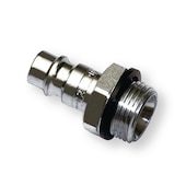 Embout mâle acier pour profil européen DN 7,2 BSP cylindrique 1/4