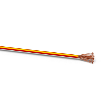 Bobine de câble FLRY rouge/jaune 1,5 mm² 100 m