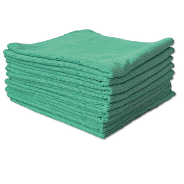 Chiffon microfibre tricot vert 38 x 38 cm