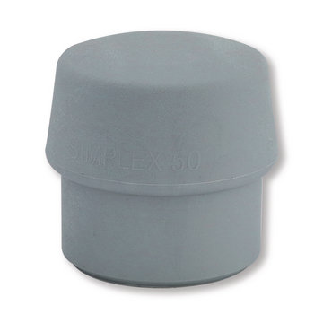 Nástavec pro gumovou palici Simplex TPE ? 40 mm, šedý, středně tvrdý