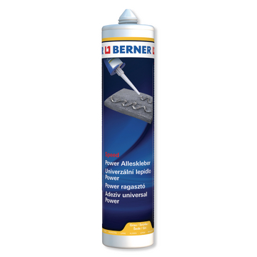 Univerzální lepidlo Bernerfix Speed, šedé 290 ml