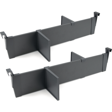 Emuca Kit séparation tiroir Vertex-Concept, largeur 600mm,Peint aluminium