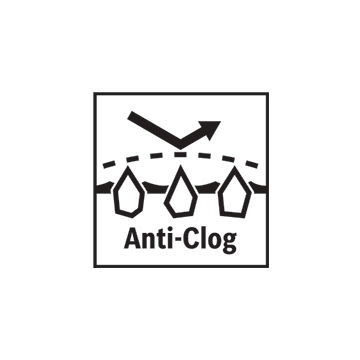 Pictogram saw blade Anti-Clog