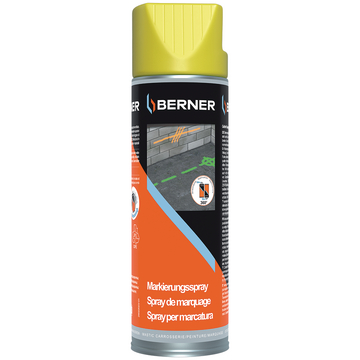 Spray marcador 360°, amarillo, lata 500 ml
