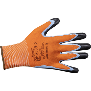 Pracovné rukavice odolné voči vlhkosti a olejom, veľ. 7