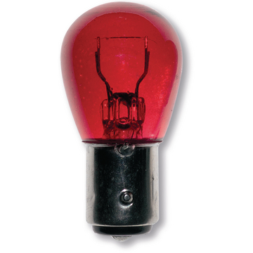 Glödlampa 12 V BAW 15s röd