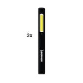 3er-Pack Pen Light Alu Slim