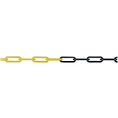 Boundary chains yellow/black 25m