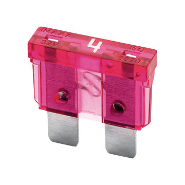 Blade fuse Normal 4A pink