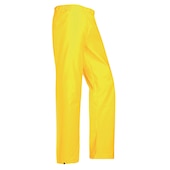 Pantaloni de ploaie, galben, măr. S