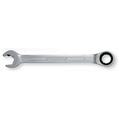 Double end ratchet spanner 8 mm, straight