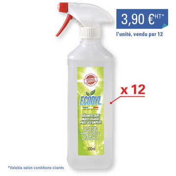 Désinfectant surfaces Ecodyl 500 ml
