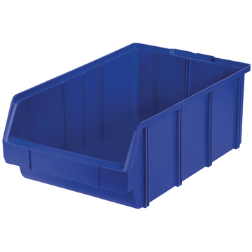 Caixa plástica de armazenamento PE1 Azul