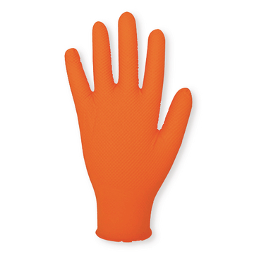 Rękawiczki nitrylowe pomarańczowe M 50 szt.