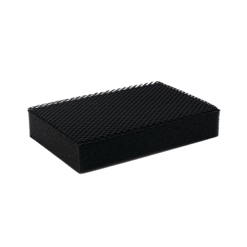 Power spons premium 13,6x9x2,6 cm zwart 4 stuks