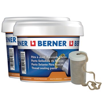 Joint Noir Pâte d'étanchéité Berner 310 ml - Sarl Nexon