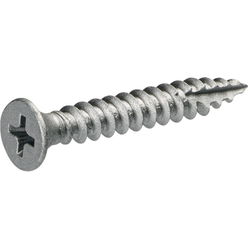 Screw for flat roofing, CSK head, steel, zinc plated, for wood, w/o insulation