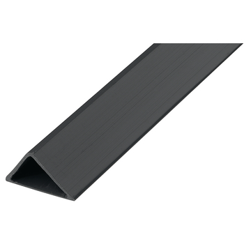 Plastové trojuholníkové profily k debneniam, 10 x 15 mm, d. 2,5 m