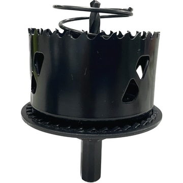 Corona perforadora BI-MET con avellanador y muelle Ø68 mm