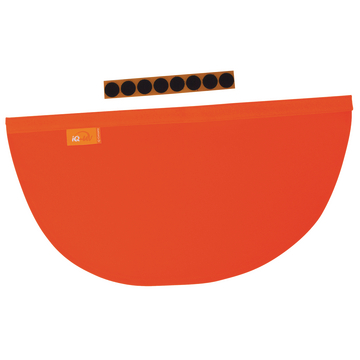 Bauhelm Profiler Nackenschutz UV50+ Orange
