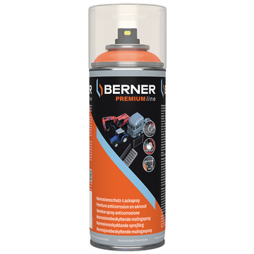 Korrosionsskyddande Sprayfärg RAL9005 djupsvart MATT 400 ml