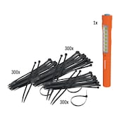 Aktionspaket Kabelbinder und Pen Light LED