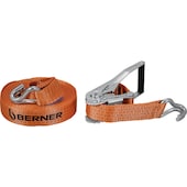 Ratschen-Zurrgurt mit Doppelspitzhaken 2-teilig, 2.000 daN, 8 m x 50 mm