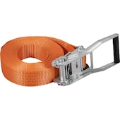 Sangle arrimage 1 pièce 4000 daN 8 m x 50 mm avec tendeur à cliquet