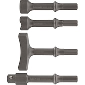 Hammer-Set für Druckluft-Schlaghammer, 4 Stück