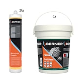 24x Bernerfix Speed weiß und Proficlean