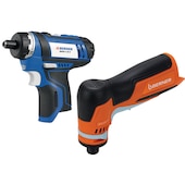 Avvitatore BACS-1 & Smerigliatrice 90° BACDG BL a batteria, 12 V, BC+1