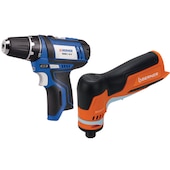 Avvitatore BACD-1 & Smerigliatrice 90° BACDG BL, a batteria, 12 V, BC+1