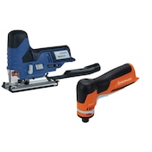 Seghetto alternativo BACJS & Smerigliatrice 90° BACDG BL a batteria, BC+1